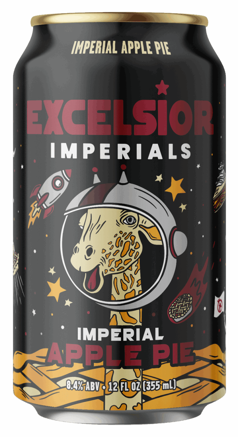 Excelsior 12oz Can Mock Seasonal Imperial Apple Pie