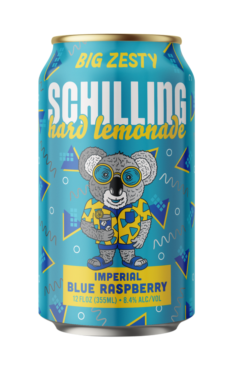 Imperial Blue Raspberry Lemonade Schilling Hard Cider